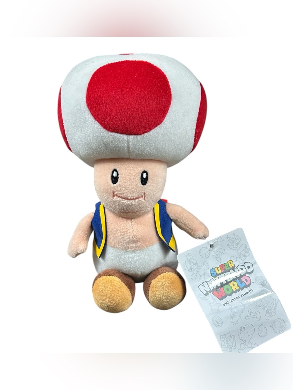Universal Studio’s Super Nintendo World Toad Plush NWT